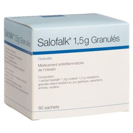 Salofalk Gran 1.5 g bag 60 pcs - PrimeCare Global