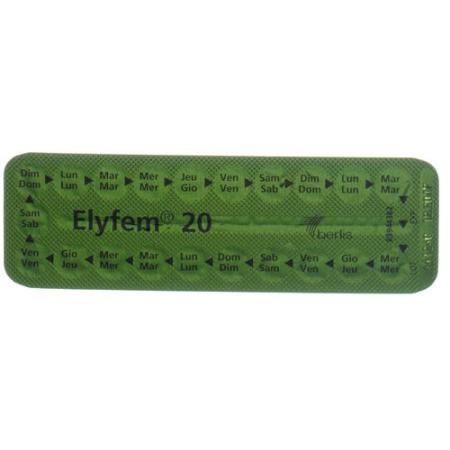 Elyfem 20 Drag 3 x 21 pcs - PrimeCare Global