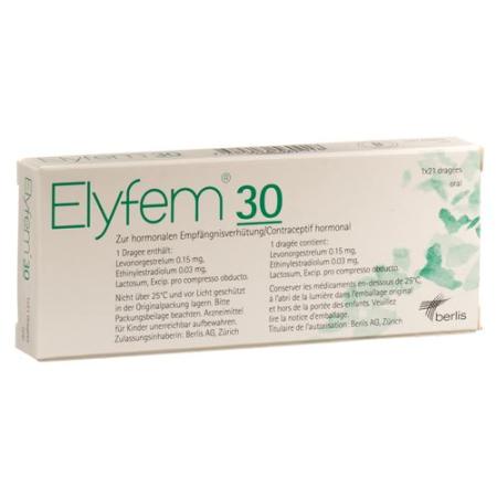 Elyfem 30 Drag 21 pcs - PrimeCare Global