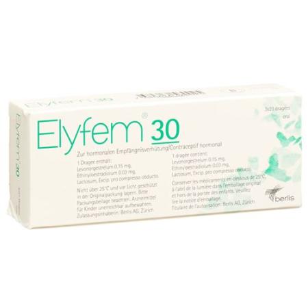 Elyfem 30 Drag 3 x 21 pcs - PrimeCare Global