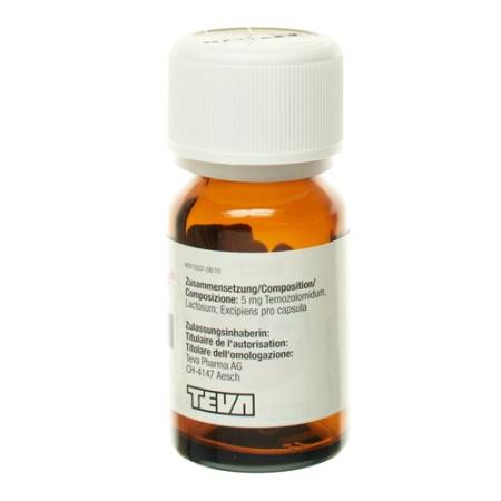 Temozolomide-Teva Capsules 5 mg Fl 5 pcs - PrimeCare Global
