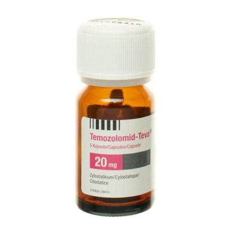 Temozolomide-Teva Capsules 20 mg Fl 5 pcs - PrimeCare Global