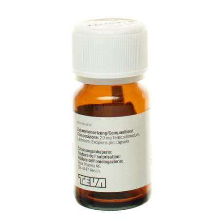 Temozolomide-Teva Capsules 20 mg Fl 5 pcs - PrimeCare Global