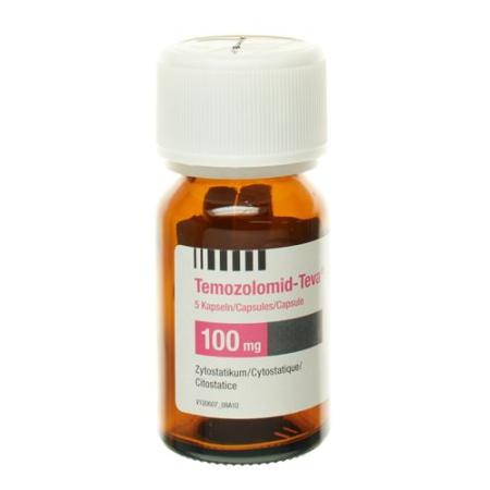 Temozolomide-Teva Kaps 100 mg Fl 5 pcs - PrimeCare Global