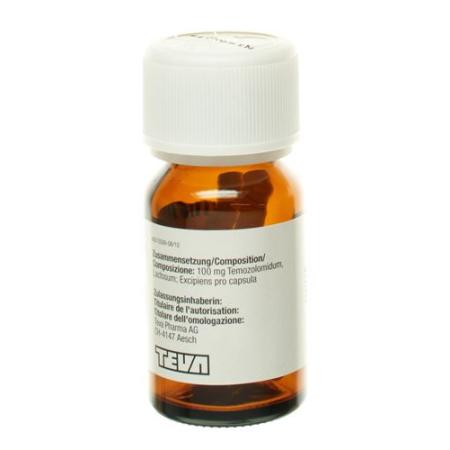 Temozolomide-Teva Kaps 100 mg Fl 5 pcs - PrimeCare Global