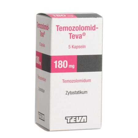 Temozolomide-Teva Kaps 180 mg Fl 5 pcs - PrimeCare Global