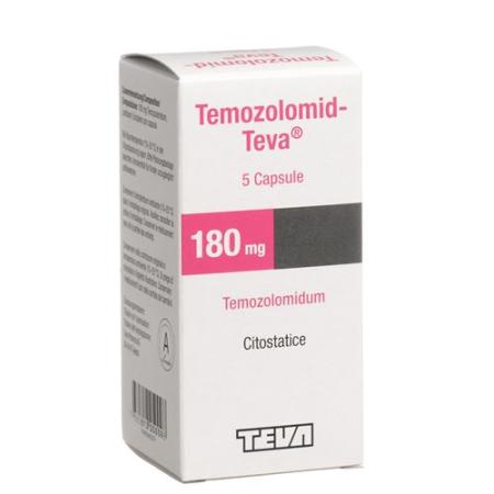 Temozolomide-Teva Kaps 180 mg Fl 5 pcs - PrimeCare Global