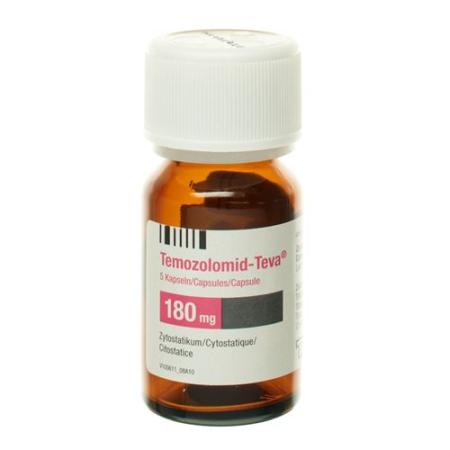Temozolomide-Teva Kaps 180 mg Fl 5 pcs - PrimeCare Global