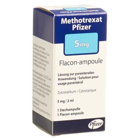 Methotrexat Pfizer Injektionslösung 5mg Durchstechflasche 2ml - PrimeCare Global