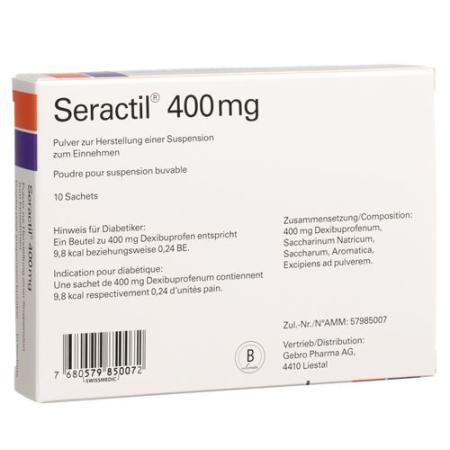 Seractil 400 mg 10 Beutel - PrimeCare Global