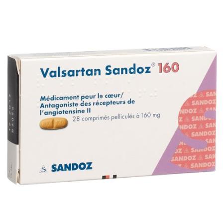 VALSARTAN Sandoz film tablets 160 mg - PrimeCare Global
