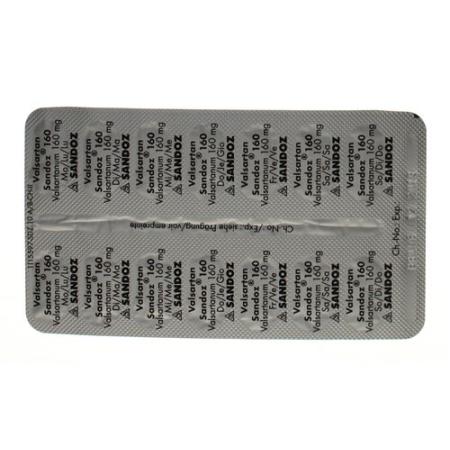 VALSARTAN Sandoz film tablets 160 mg - PrimeCare Global