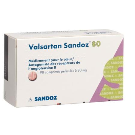 VALSARTAN Sandoz film tablets 80 mg - PrimeCare Global