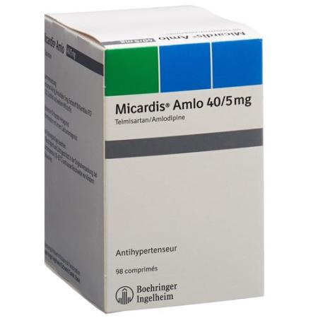 Micardis Amlo Tabl 40/5mg 28 pcs - PrimeCare Global