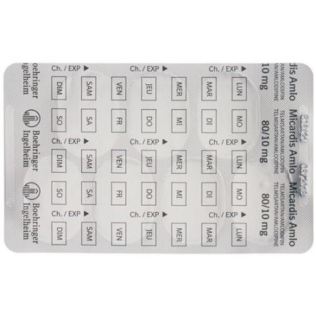 Micardis Amlo Tabl 80/10 mg 28 pcs - PrimeCare Global