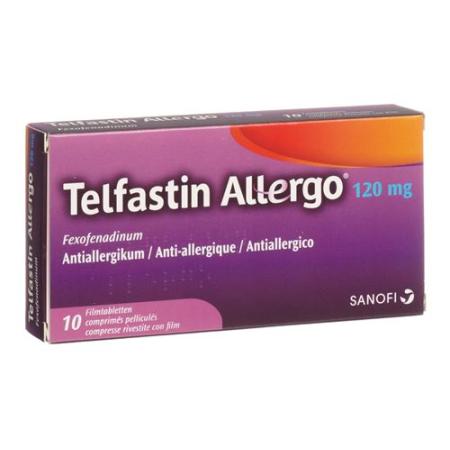 Telfastin Allergo Filmtablet 120 mg 10 pcs - PrimeCare Global