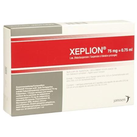 Xeplion Inj Susp 75mg/0.75ml Fertspr 0.75ml - PrimeCare Global