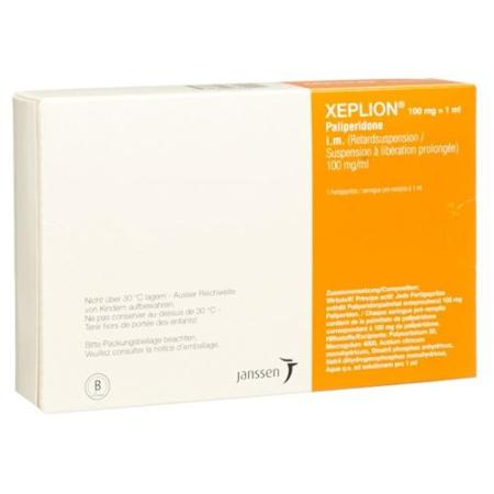 Xeplion Inj Susp 100mg/ml Fertspr 1ml - PrimeCare Global