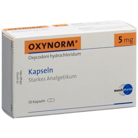 Oxynorm Kaps 5 mg 30 pcs - PrimeCare Global