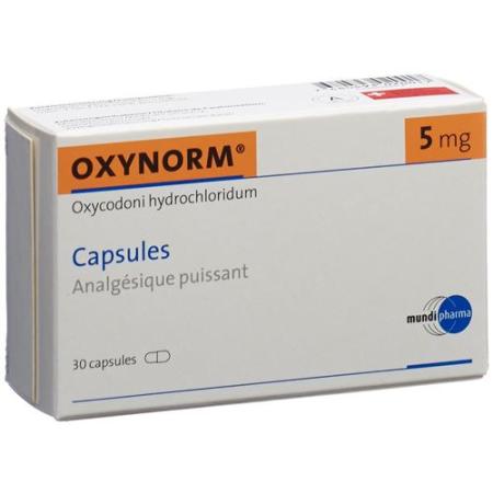 Oxynorm Kaps 5 mg 30 pcs - PrimeCare Global