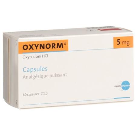 Oxynorm Kaps 5 mg 60 pcs - PrimeCare Global