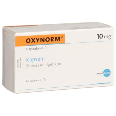 Oxynorm Kaps 10 mg 60 pcs - PrimeCare Global