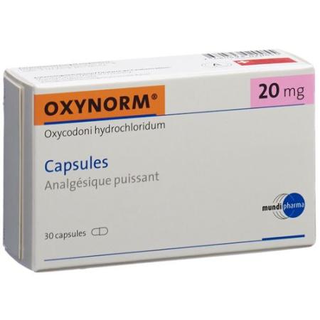 Oxynorm 20 mg 30 Kaps - PrimeCare Global