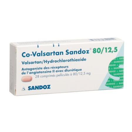 Co-Valsartan Sandoz film tablets 80/12.5 28 pcs - PrimeCare Global