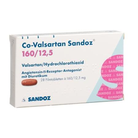 Co-Valsartan Sandoz film tablets 160/12.5 28 pcs - PrimeCare Global