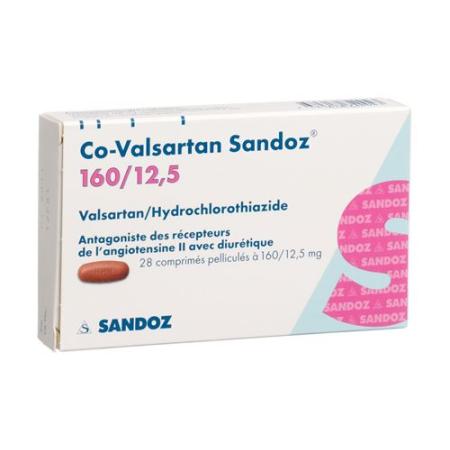 Co-Valsartan Sandoz film tablets 160/12.5 28 pcs - PrimeCare Global