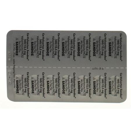 Co-Valsartan Sandoz film tablets 160/12.5 98 pcs - PrimeCare Global