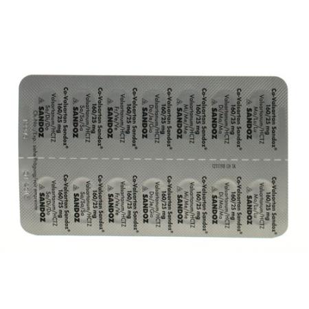 Co-valsartan Sandoz film tablets 160/25 28 pcs - PrimeCare Global
