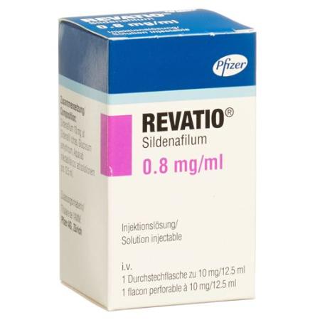 Revatio Inj L&ouml;s 10 mg/12.5ml perf - PrimeCare Global