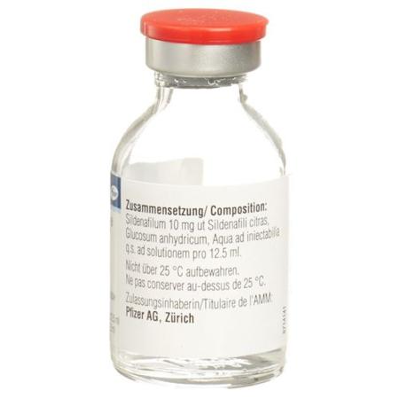 Revatio Inj L&ouml;s 10 mg/12.5ml perf - PrimeCare Global