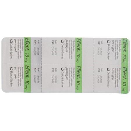 Efient Filmtablet 10 mg 30 pcs - PrimeCare Global