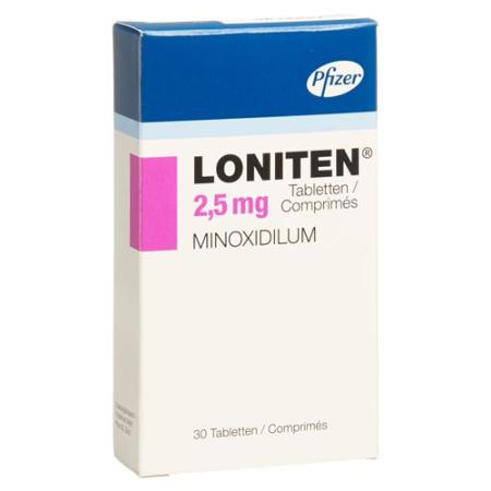 Loniten Tabl 2.5 mg Blist 30 pcs - PrimeCare Global