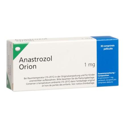 Anastrozol Orion 1 mg 30 filmtablets  - PrimeCare Global