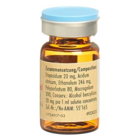 Etoposide Sandoz Inf Konc 100 mg/5ml per 5 ml - PrimeCare Global