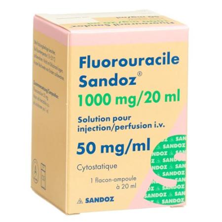 Fluorouracil Sandoz Inj L&ouml;s 1000 mg/20ml perf 20 ml - PrimeCare Global