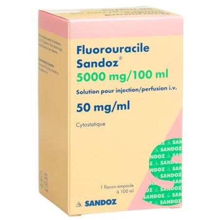Fluorouracil Sandoz Inj L&ouml;s 5000 mg/100ml perf 100 ml - PrimeCare Global