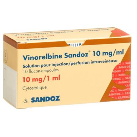 Vinorelbine Sandoz Inj L&ouml;s 10 mg/ml 10 vials 1 ml - PrimeCare Global