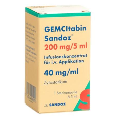 GEMCITABIN SANDOZ KON 200MG KK - PrimeCare Global