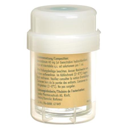 Gemcitabin Sandoz 2000 mg/50 ml Durchstechflasche - PrimeCare Global