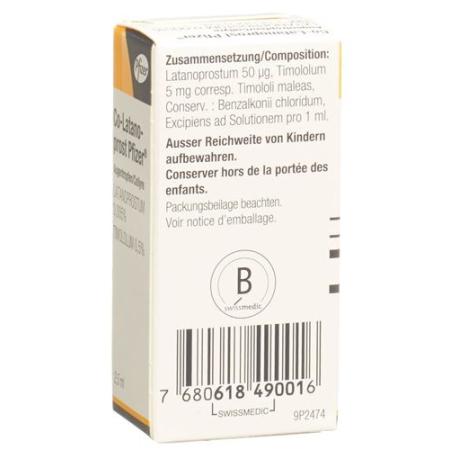 Co-Latanoprost Pfizer Gtt Opht 3 Fl 2.5ml - PrimeCare Global