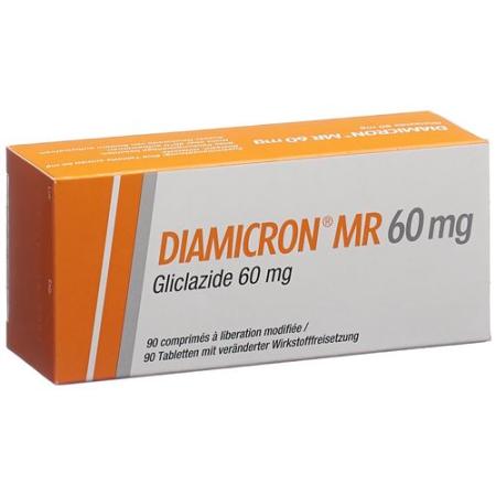 Diamicron MR Tabl 60 mg 90 pcs - PrimeCare Global