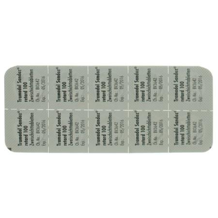Tramadol Sandoz Ret Tabl 100 mg 50 pcs - PrimeCare Global