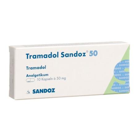 Tramadol Sandoz Kaps 50 mg 10 pcs - PrimeCare Global