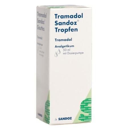 Tramadol Sandoz drops 100 mg/ml with dosing pump 50 ml - PrimeCare Global