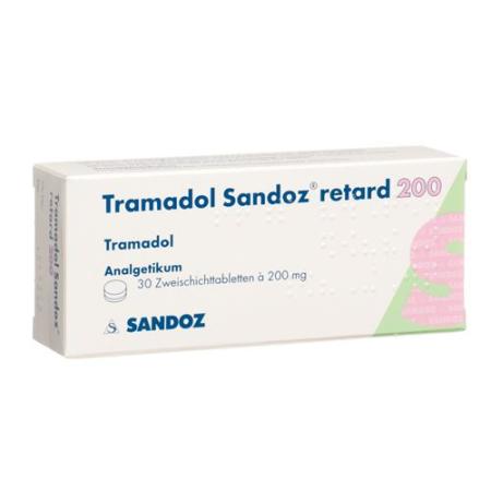 Tramadol Sandoz Ret Tabl 200 mg 30 pcs - PrimeCare Global