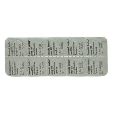 Tramadol Sandoz Ret Tabl 200 mg 10 pcs - PrimeCare Global
